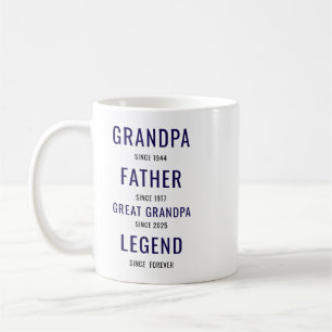 We Love You Grandpa Mug Happy Grandparents Day
