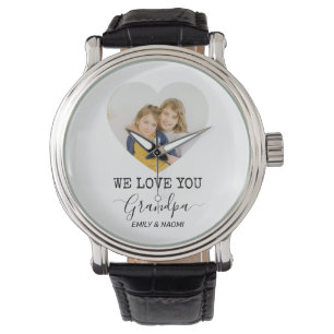 We Love You Grandpa    Personalised eWatch Watch
