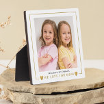 We Love You Mimi Grandkids Photo Personalised Plaque<br><div class="desc">We Love You Mimi Grandkids Photo Personalised Plaque -- Personalise with your favourite picture and grandkids names.
Makes a treasured keepsake gift for grandmother for birthday, mother's day, grandparents day and other special days.</div>