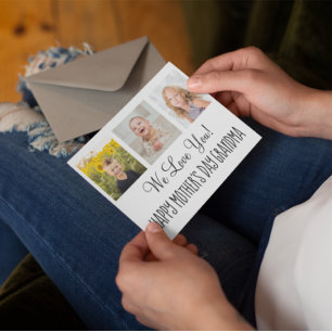 We Love You! Mother's Day Card