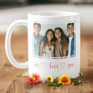 We Love You Mother's Day Photo Coffee Mug