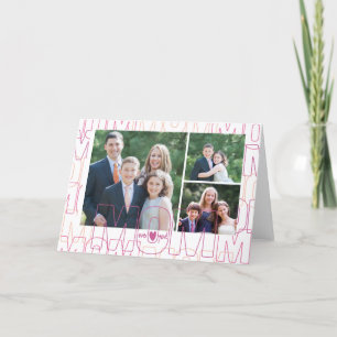 We Love You, Mum! x3 Card