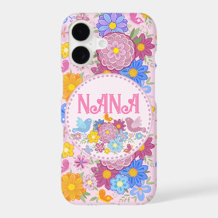 We Love You Nana Personalised wildflowers BOHO