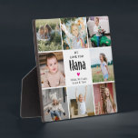 We Love You Nana' Photo Collage Gift Plaque<br><div class="desc">Create your very own unique gift for Grandma with this adorable photo collage display plaque. Showcase 8 of your favourite square photos and personalise it with the sweet message 'We Love You Nana, ' a charming heart, and all the grandchildren's names. This memorable keepsake is perfect for making Grandma feel...</div>