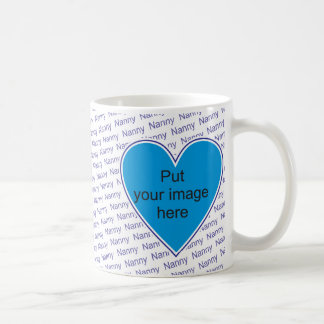 We love you Nanny - personalise with photo Coffee Mug