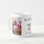 We Love You Pop 2 Photo Collage Grandpa Coffee Mug<br><div class="desc">Express how much you love your grandpa with affection.A photo mug with cute pictures will fill his heart with happiness.</div>