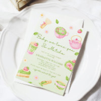 We Love you so Matcha Baby Girl Shower