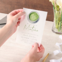 We love you so Matcha Baby Shower