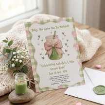 We Love You So Matcha Girl Baby Shower