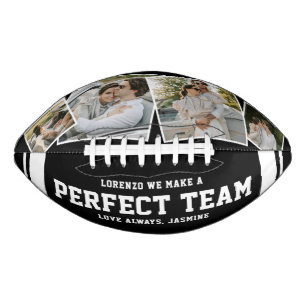 “We Make a Perfect Team” 4 Photo Football
