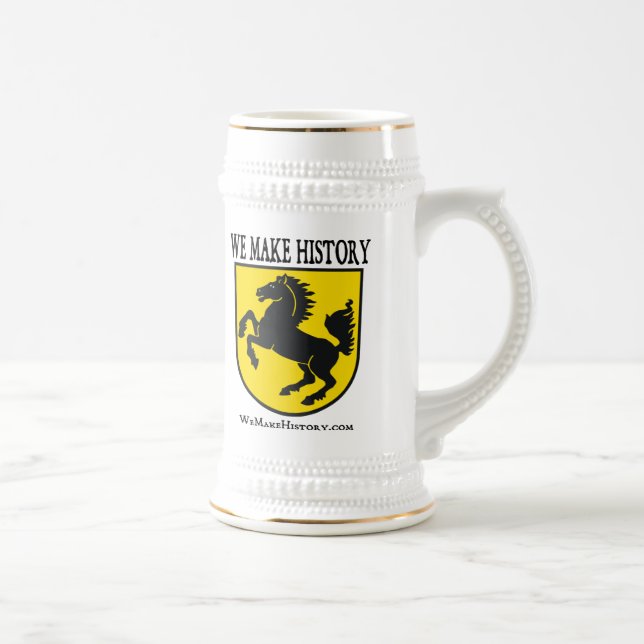 We Make History Beer Stein (Right)