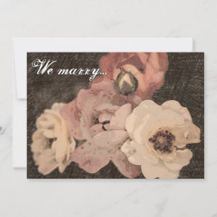 We marry...
