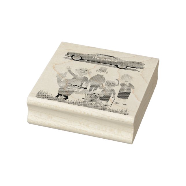 We May Be Old But We're Still Classy Seniors Stamp (Stamp)