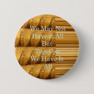We may not have it all Giraffe Safari Hakuna Mata 6 Cm Round Badge