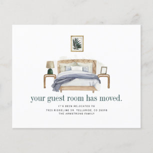 We Moved Boho Chic Moving Announcement