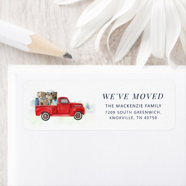 We Moved Change of Address (Insitu)