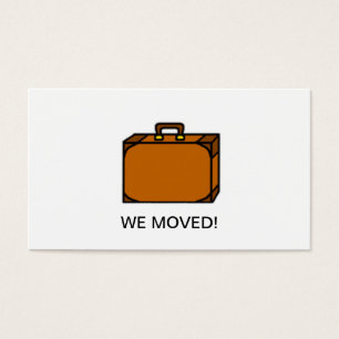 We Moved Change of Address