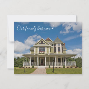We Moved Custom House Photograph Address Change Announcement