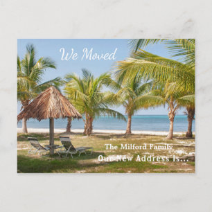 We Moved New Address Announcement Postcard