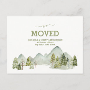We Moved New Home Address Announcement Postcard