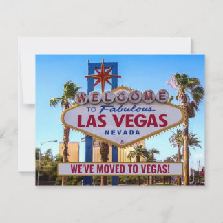 We Moved to Las Vegas New Home Announcement