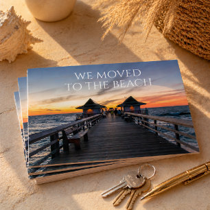 We Moved To The Beach Naples Pier Florida Postcard