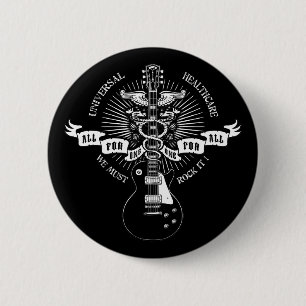 We Must Rock It! 6 Cm Round Badge