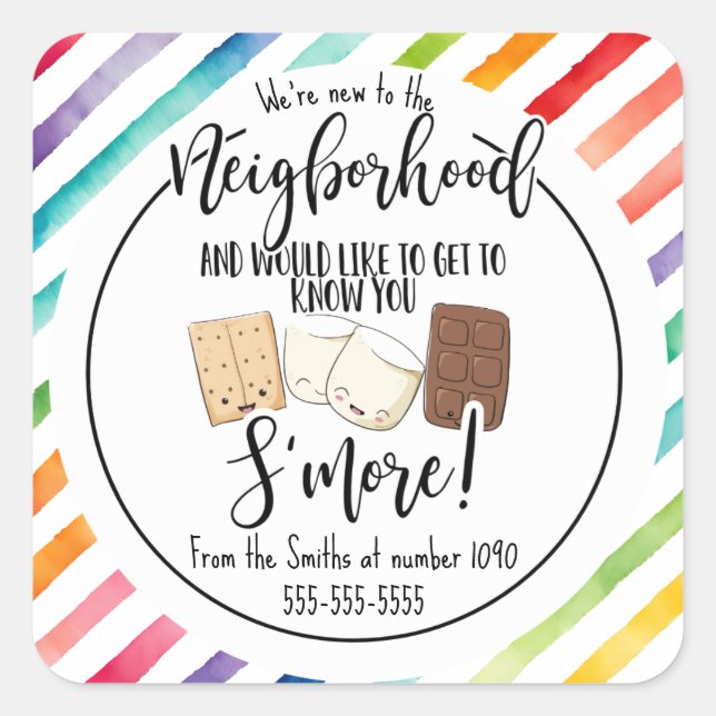 We need s'more nurses nurse appreciation week square sticker (Front)