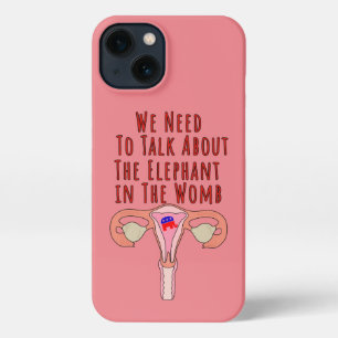 We Need to Talk About The Elephant In The Womb iPhone 13 Case