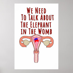 We Need to Talk About The Elephant In The Womb Poster