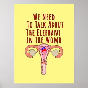 We Need to Talk About The Elephant In The Womb Poster