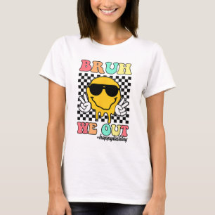 We Out Happy Last Day Of School Teacher Boy Girl S T-Shirt