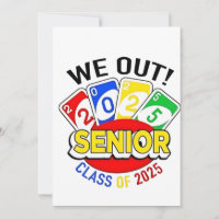 We Out Senior 2025 Gambling Game Graduation
