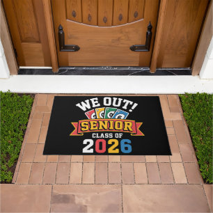We Out Senior Class Of 2026 Doormat