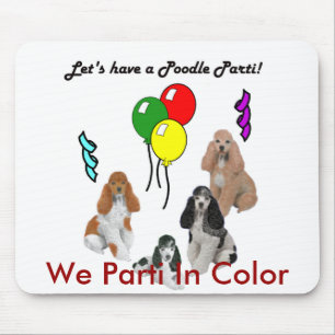We Parti In Colour Mousepad