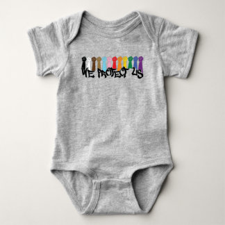 We Protect Us Baby Bodysuit