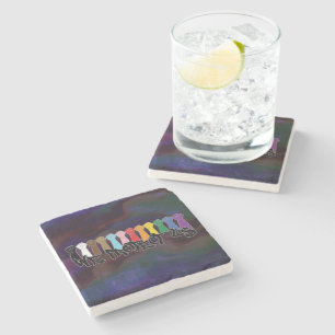 We Protect Us Stone Coaster
