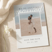 We’re Getting Married Editorial Photo