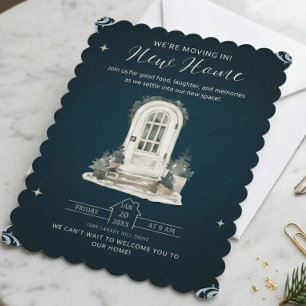 We’re Moving In! New Home Housewarming Invitation