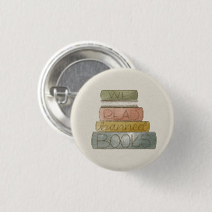 We Read Banned Books Sticker 3 Cm Round Badge