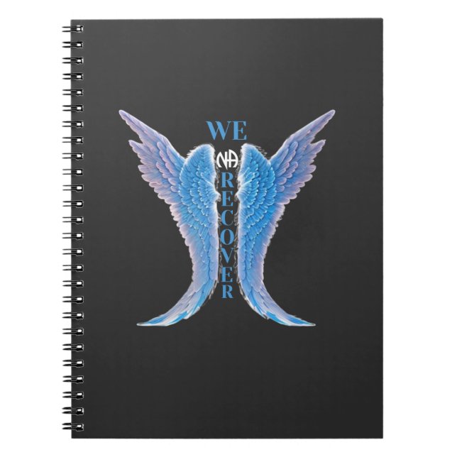 We Recover - NA Narcotics Anonymous Notebook (Front)