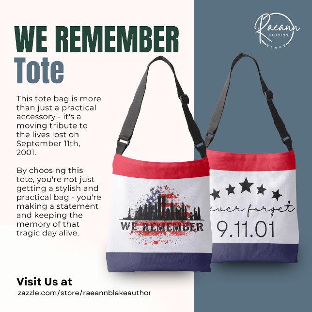 We Remember 9/11 Tote Bag (Creator Uploaded)