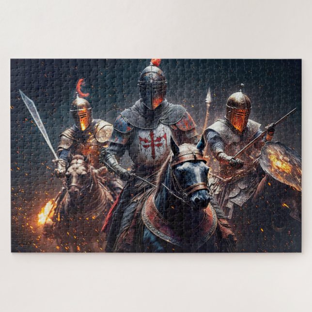 We Ride After Midnight Illustration Jigsaw Puzzle (Horizontal)