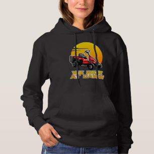 We Ride At Dawn Cutting Machine Lawn Mower Hoodie
