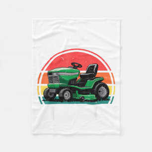 We Ride At Dawn Riding Lawn Mower Toddler Funny Mo Fleece Blanket