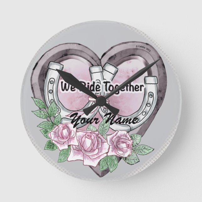 we ride together clocks (Front)