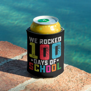 We Rocked 100 Days of School Teacher Student Can Cooler