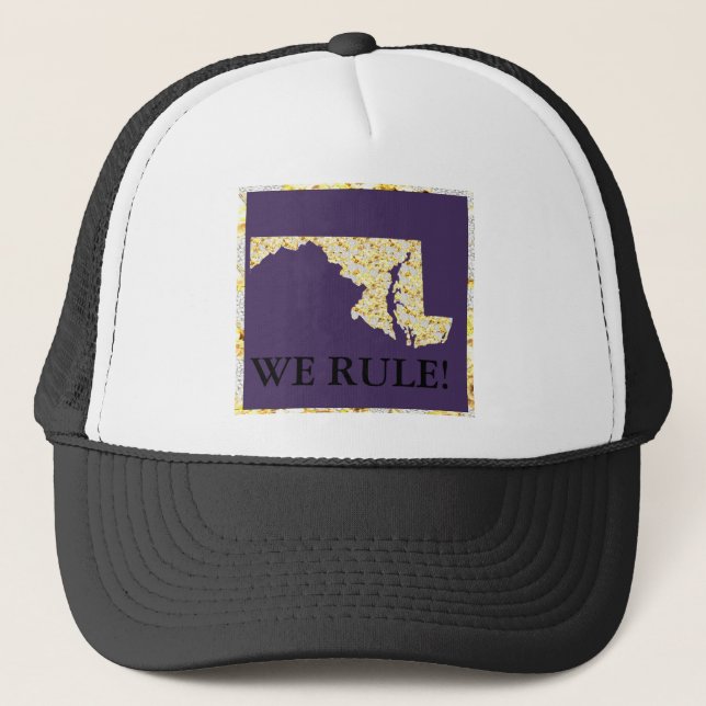 WE RULE TRUCKER HAT (Front)