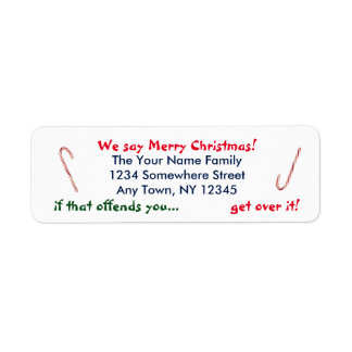 We Say Merry Christmas