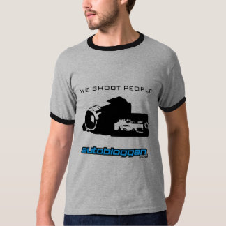 "We shoot people" T-Shirt